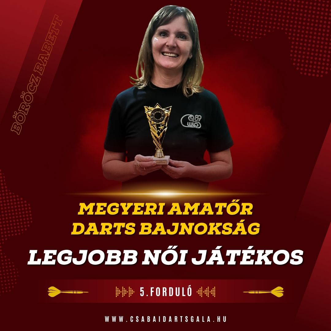Böröcz Babett, legjobb női játékos
